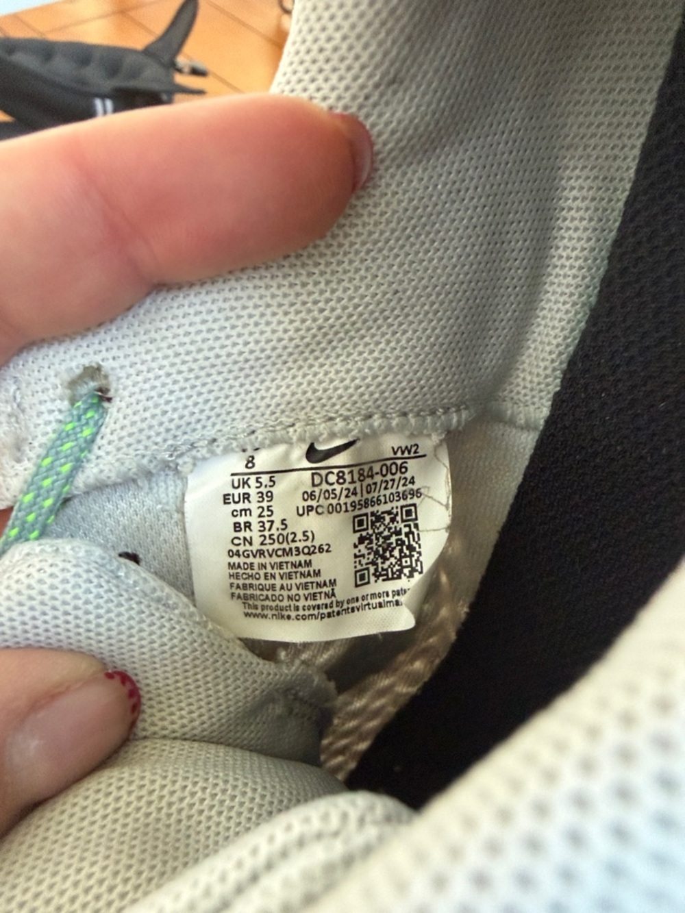Nike Renew Run Sneakers | Gray & Teal | Women’s Athletic Shoes - Picture 6 of 6